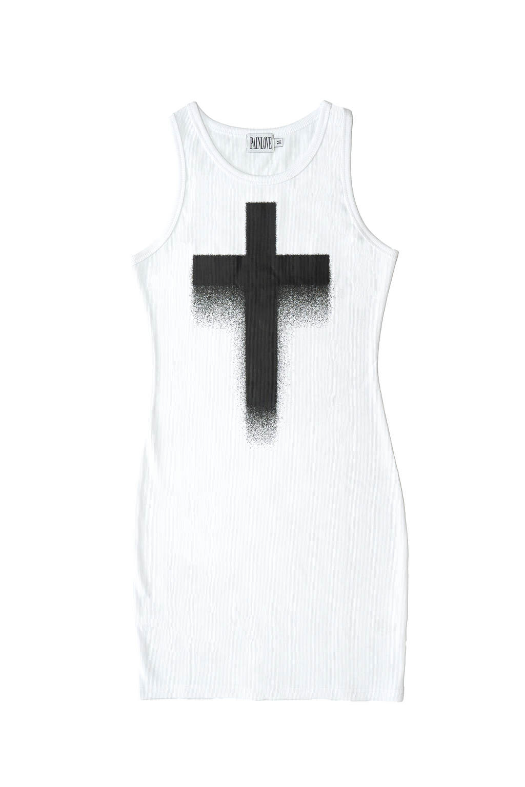 【PAINLOVE】Faded Cross Tank Dress