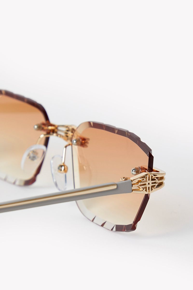 GUAPI / Peach-Orange-Icon-Glasses