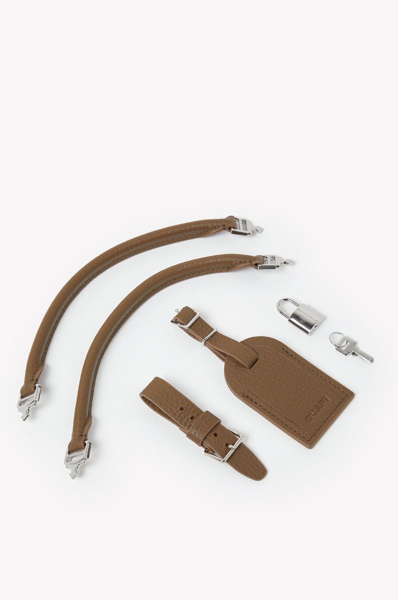 GUAPI / Cocoa-Brown-Mini-Duffle-Bag