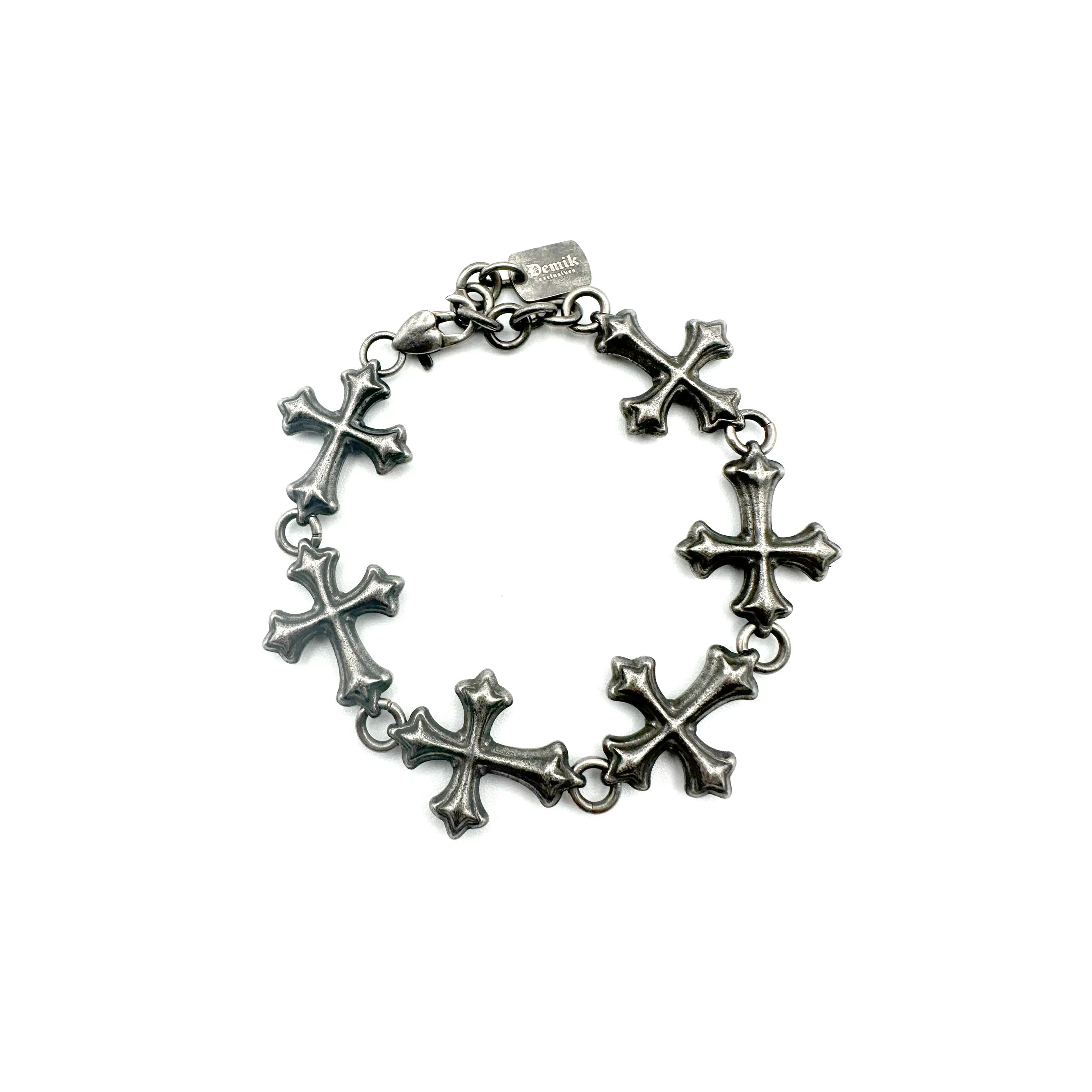 【DEMIK】CROSS LINK" BRACELET
