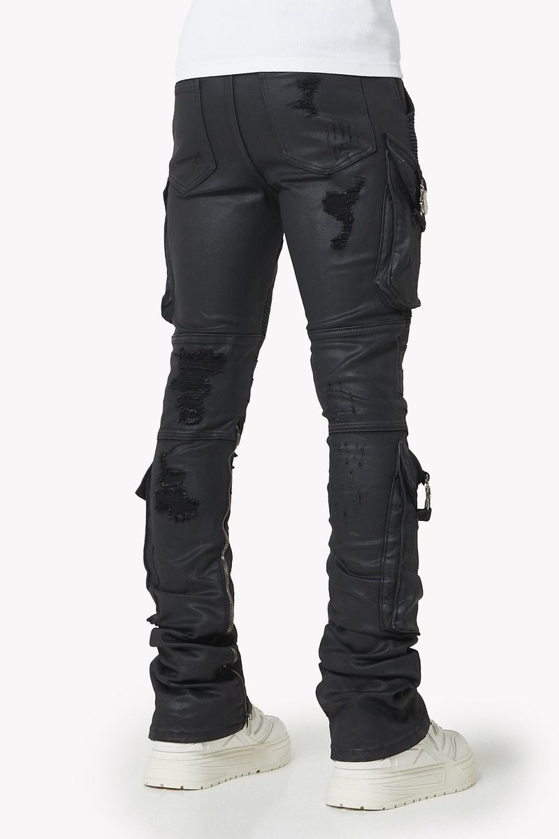 【GUAPI】Black Ops Waxed Denim