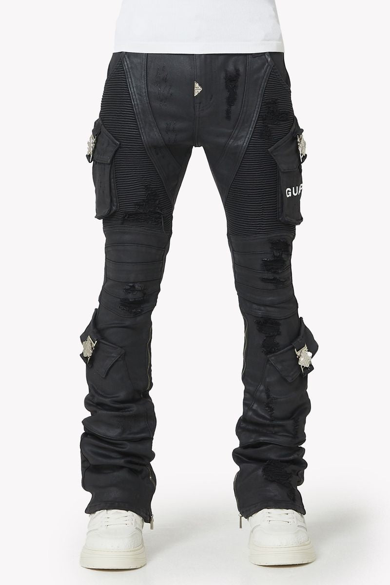 【GUAPI】Black Ops Waxed Denim