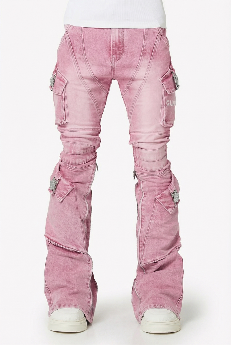 【GUAPI】French Rose Black Ops Denim