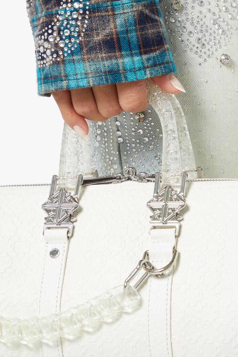 GUAPI / Pearl-White-Mini-Duffl
e-Bag