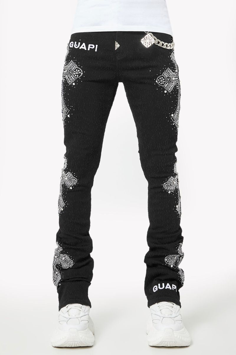 GUAPI /Obsidian-Black-Distres
Obsidian-Cross Denim