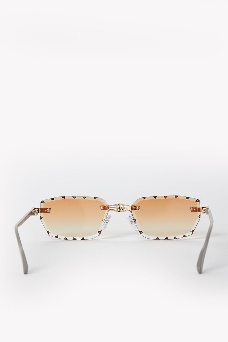 GUAPI / Peach-Orange-Icon-Glasses