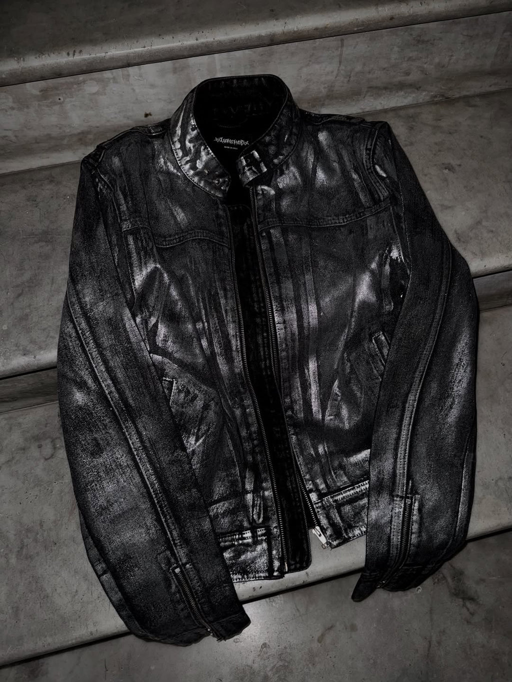 LIFEISHELL / BIKER CUT WAX JACKET