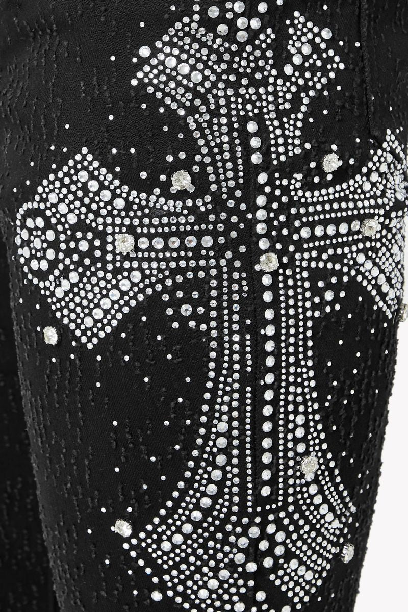 GUAPI /Obsidian-Black-Distres
Obsidian-Cross Denim