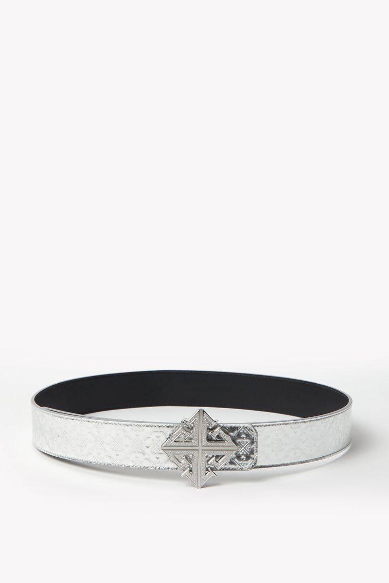 GUAPI / Chrome-Leather-Belt