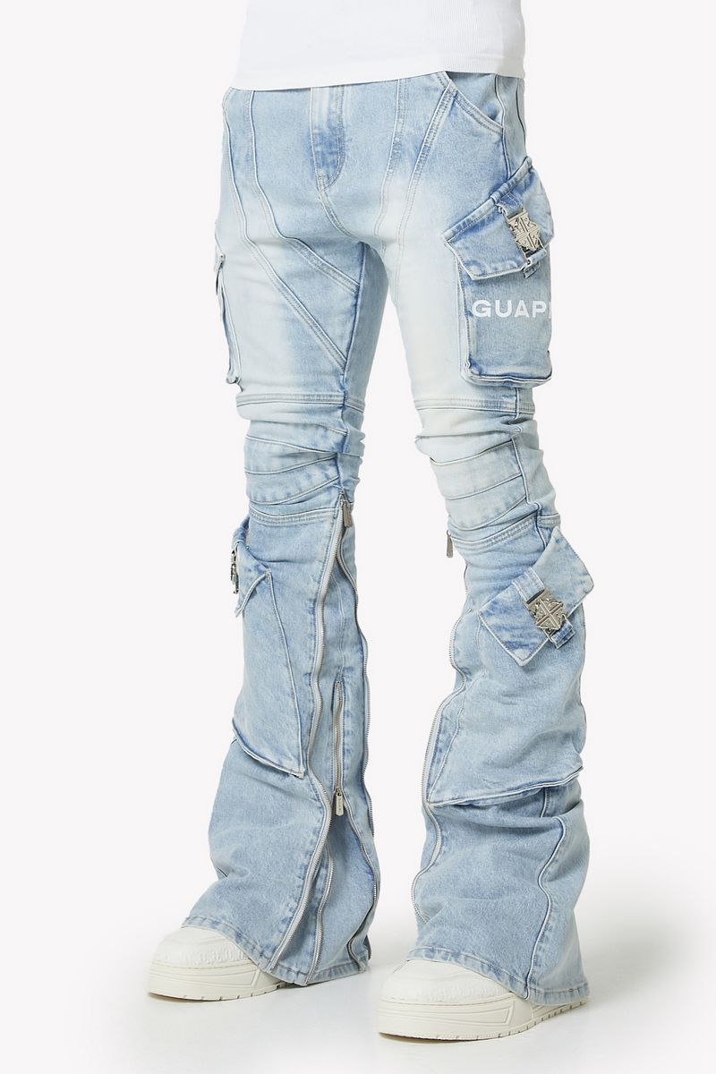 【GUAPI】Aqua Black Ops Denim