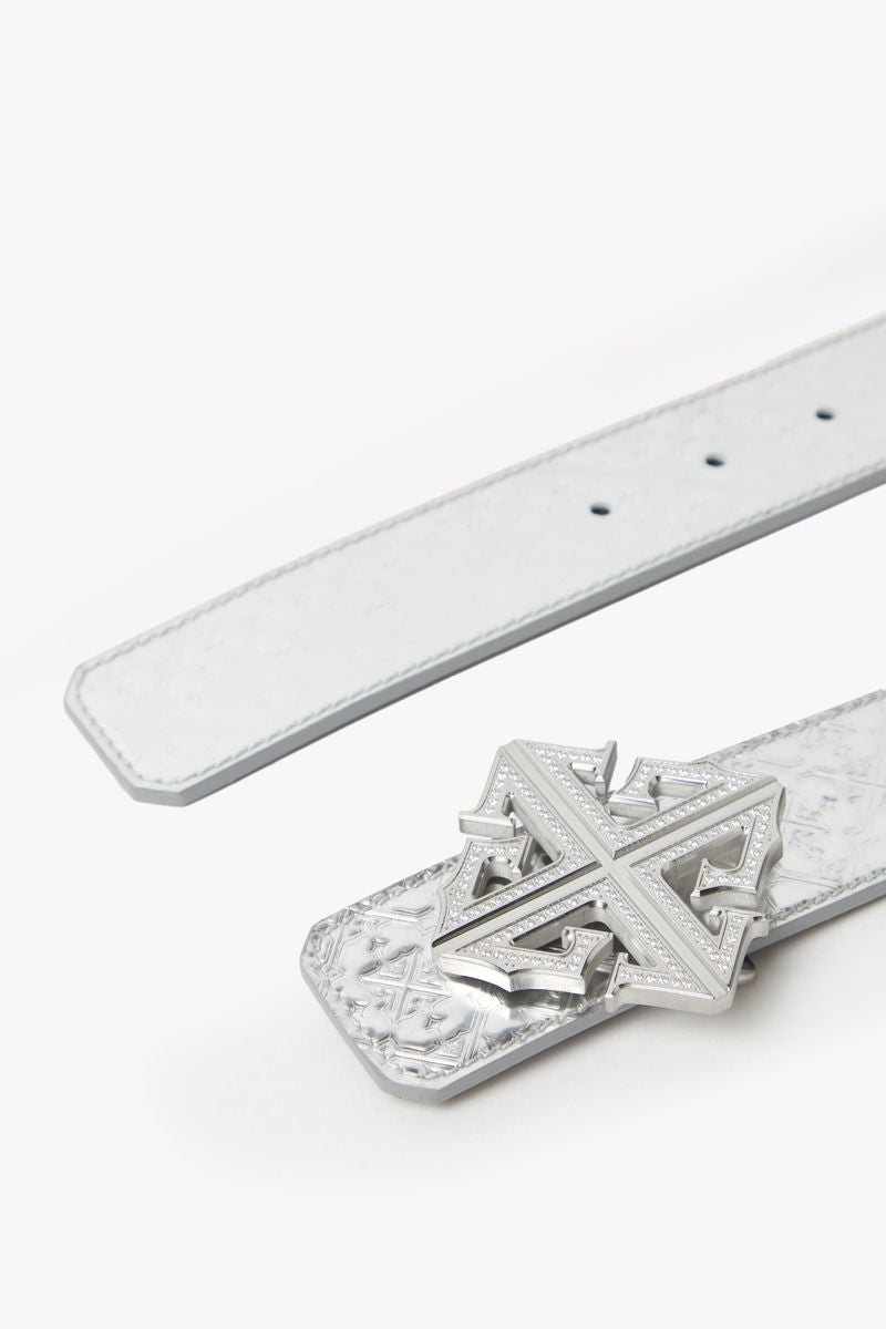 GUAPI / Chrome-Leather-Belt
