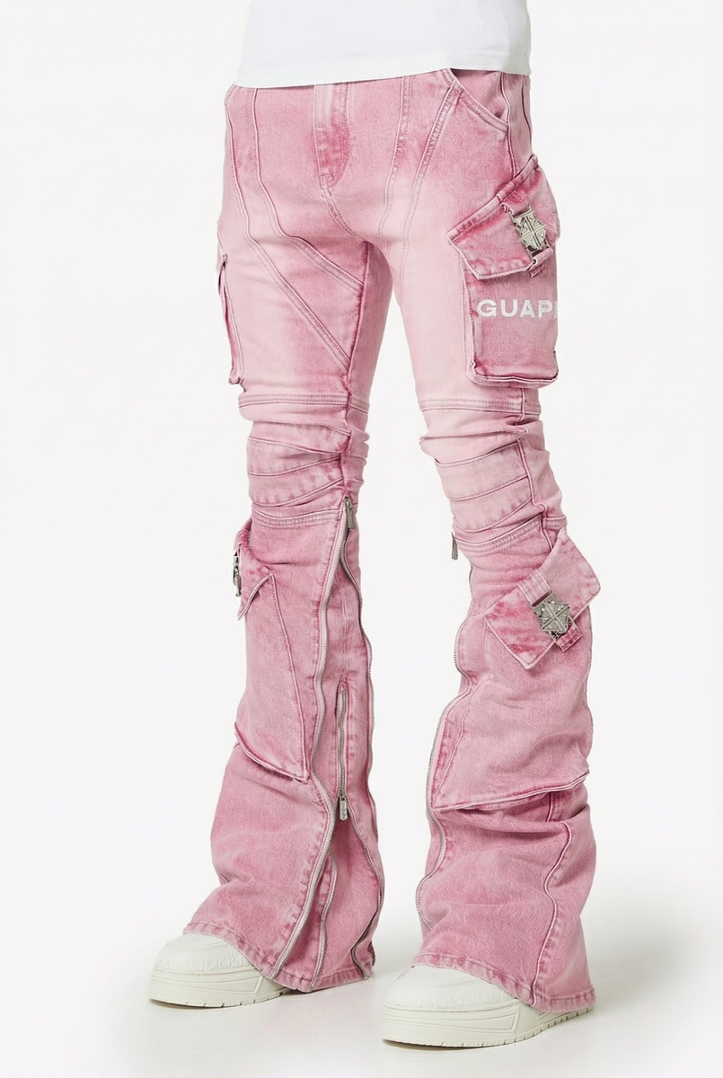 【GUAPI】French Rose Black Ops Denim