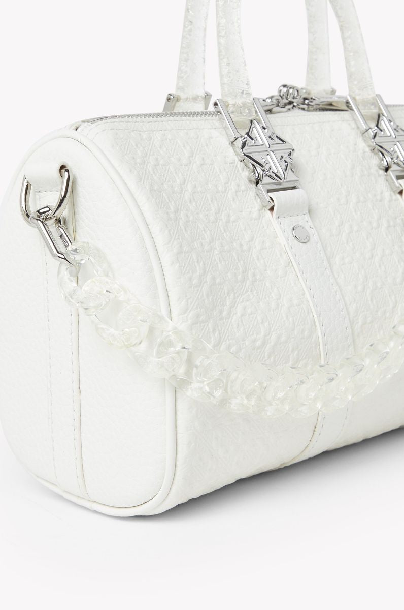 GUAPI / Pearl-White-Mini-Duffl
e-Bag