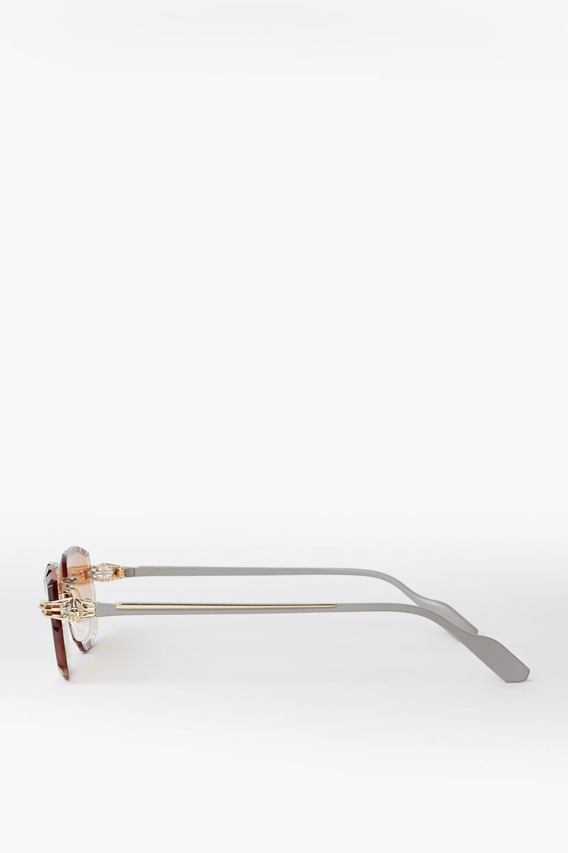 GUAPI / Peach-Orange-Icon-Glasses