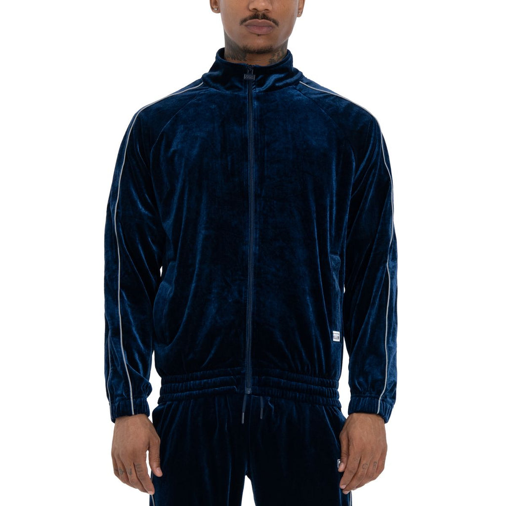 【PROCLUB】 VELOUR TRACK JACKET（BLUE）
