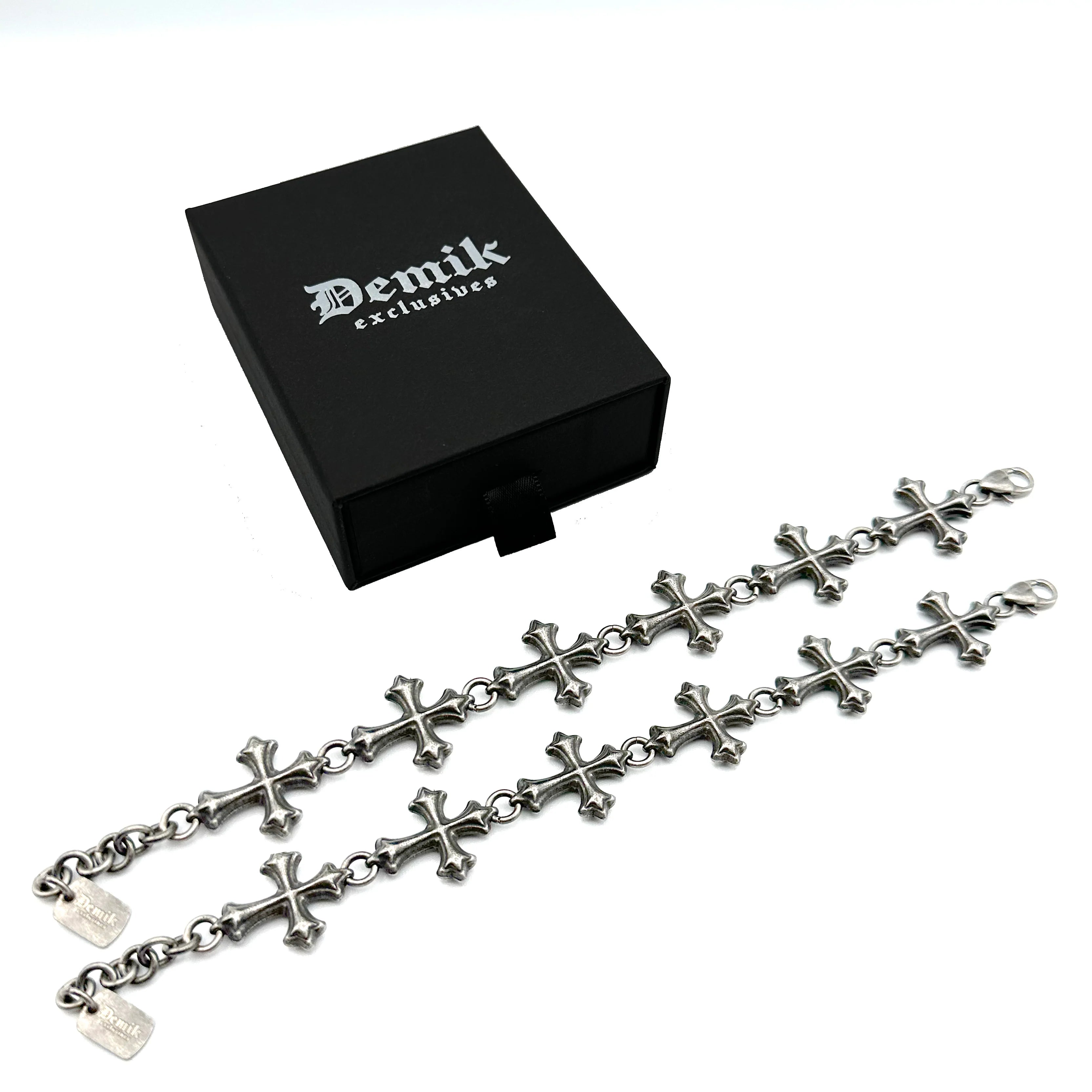 【DEMIK】CROSS LINK" BRACELET