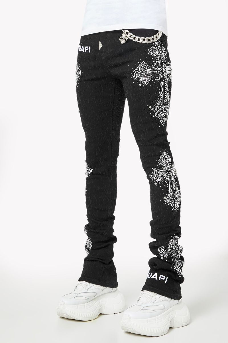 GUAPI /Obsidian-Black-Distres
Obsidian-Cross Denim