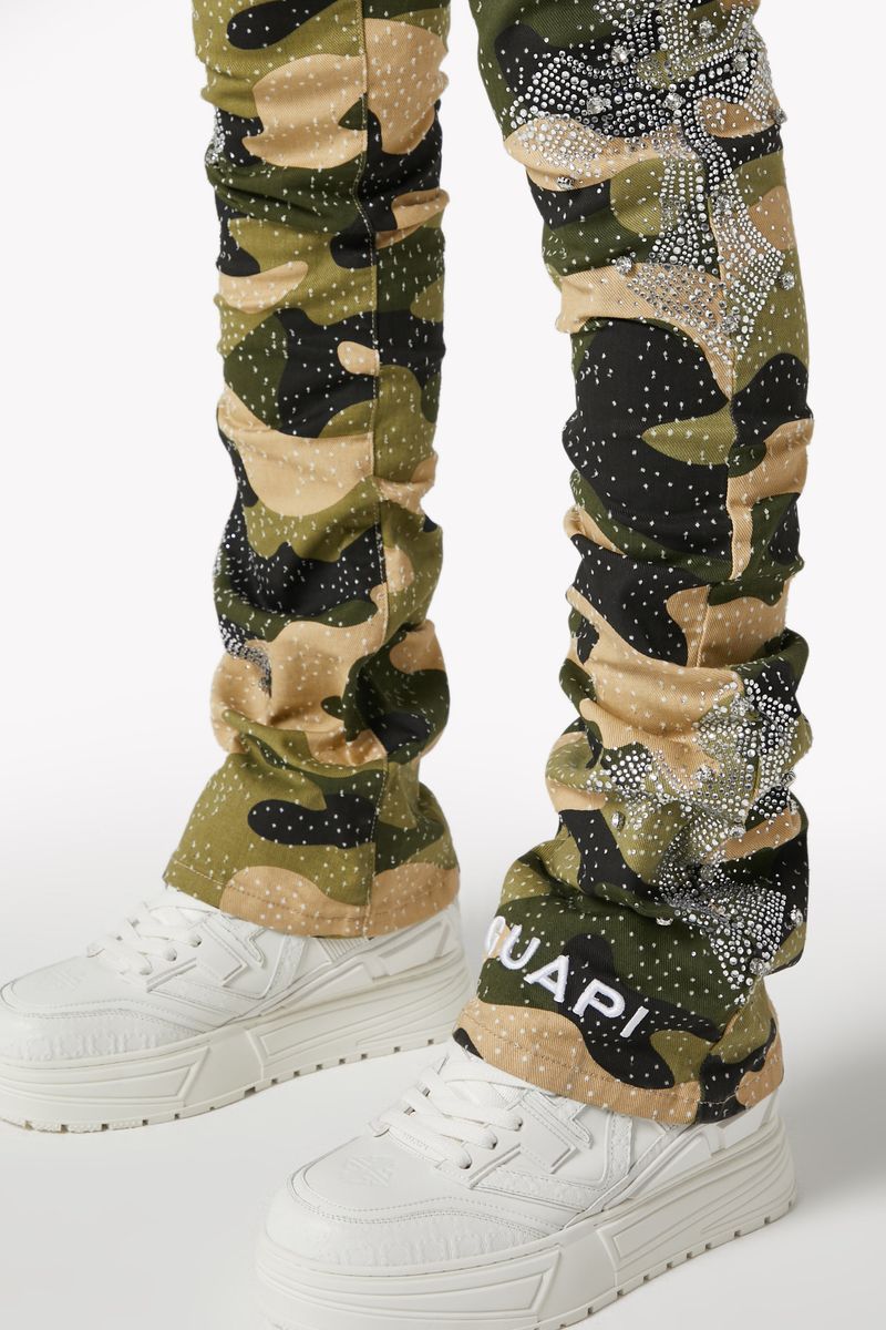 GUAPI / Camo-Cross-Denim