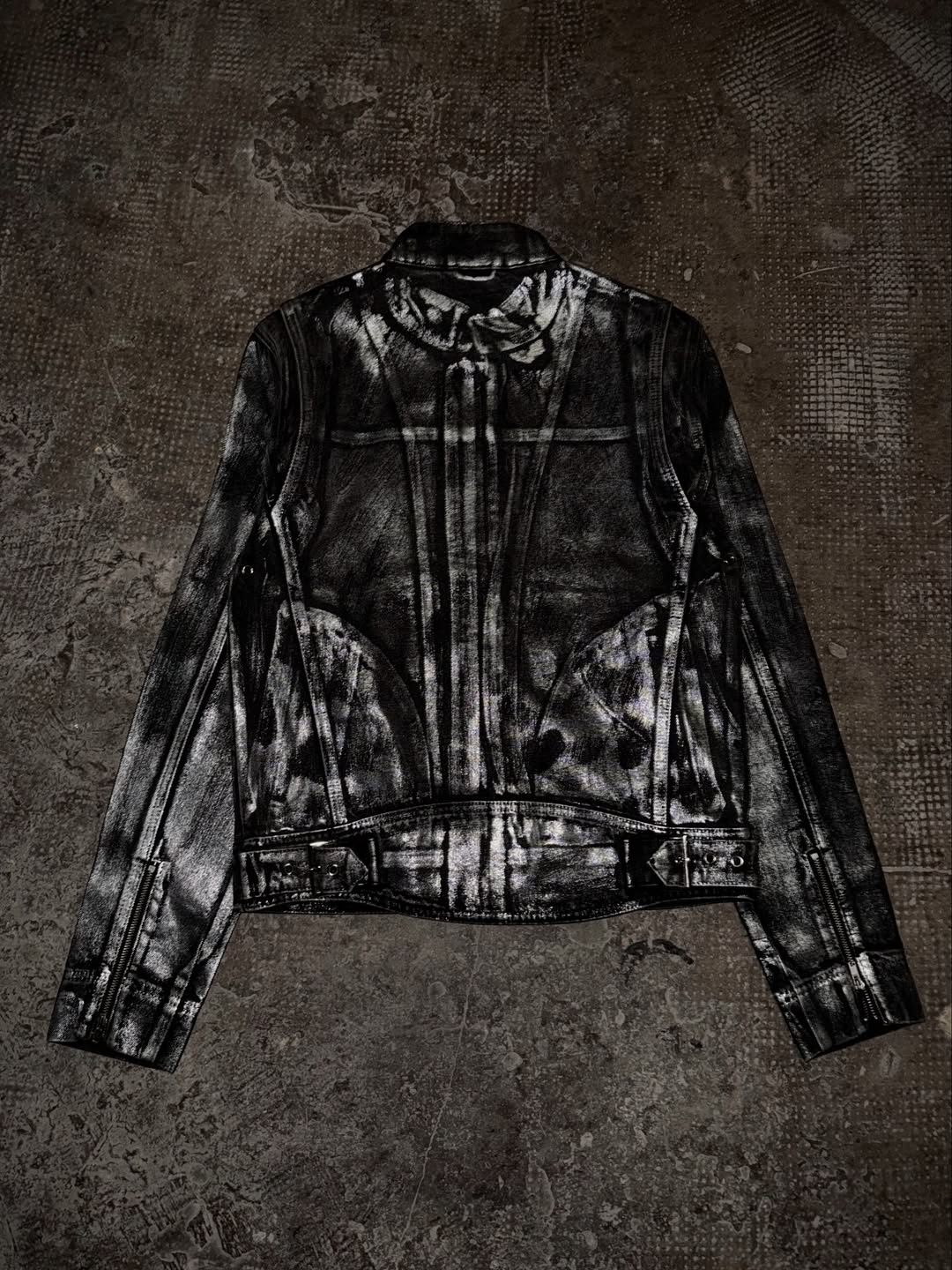 LIFEISHELL / BIKER CUT WAX JACKET