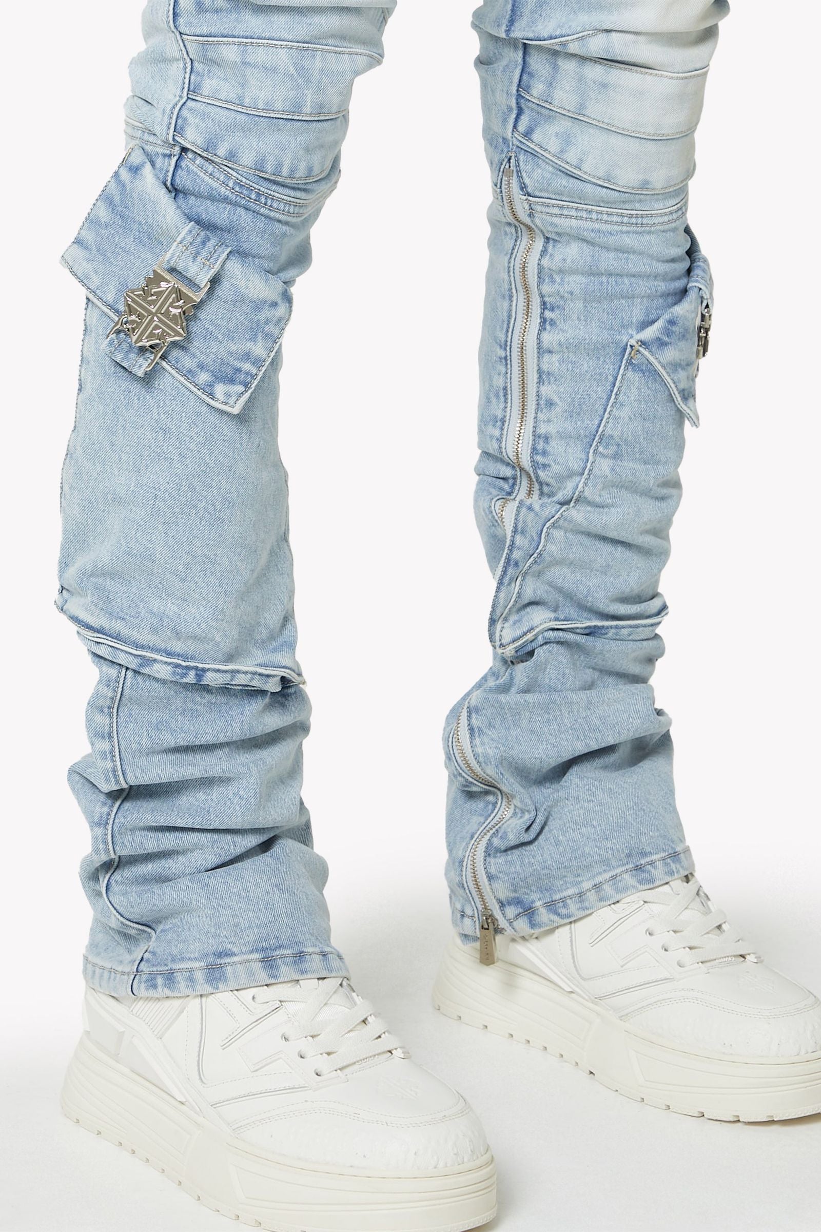 【GUAPI】Aqua Black Ops Denim