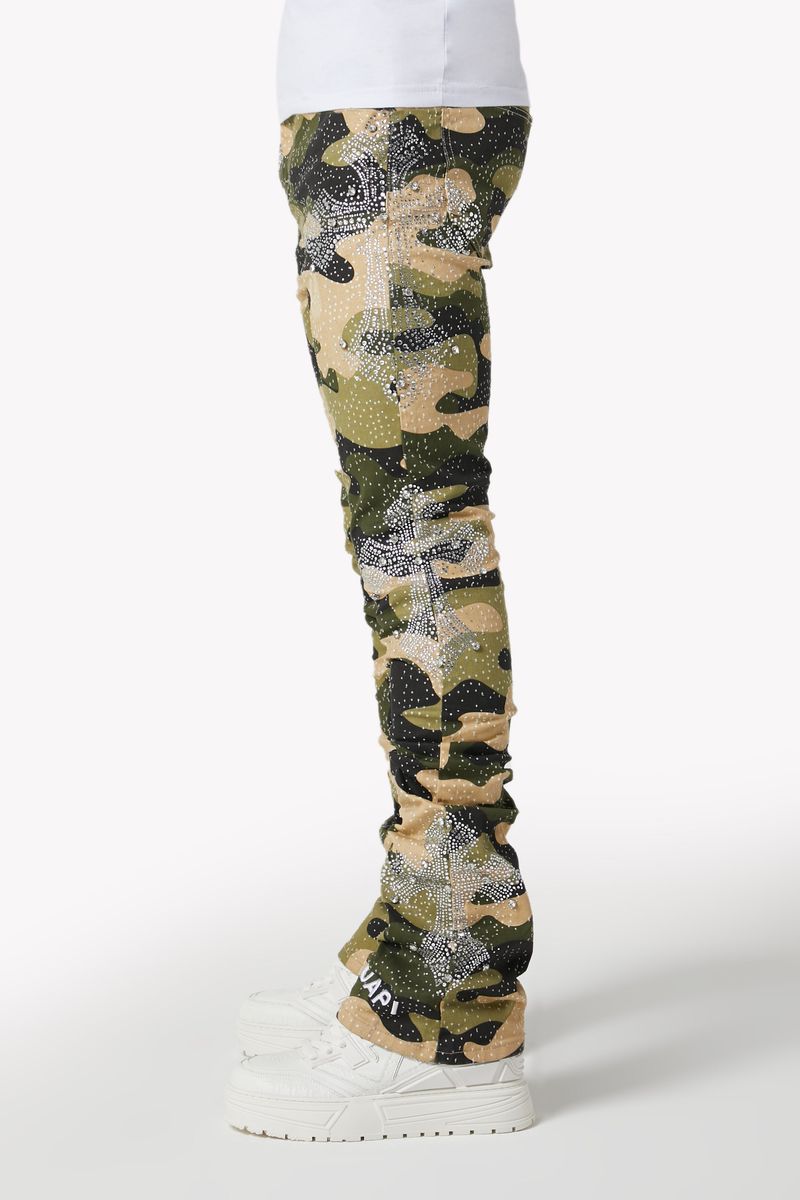 GUAPI / Camo-Cross-Denim