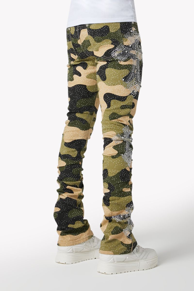GUAPI / Camo-Cross-Denim