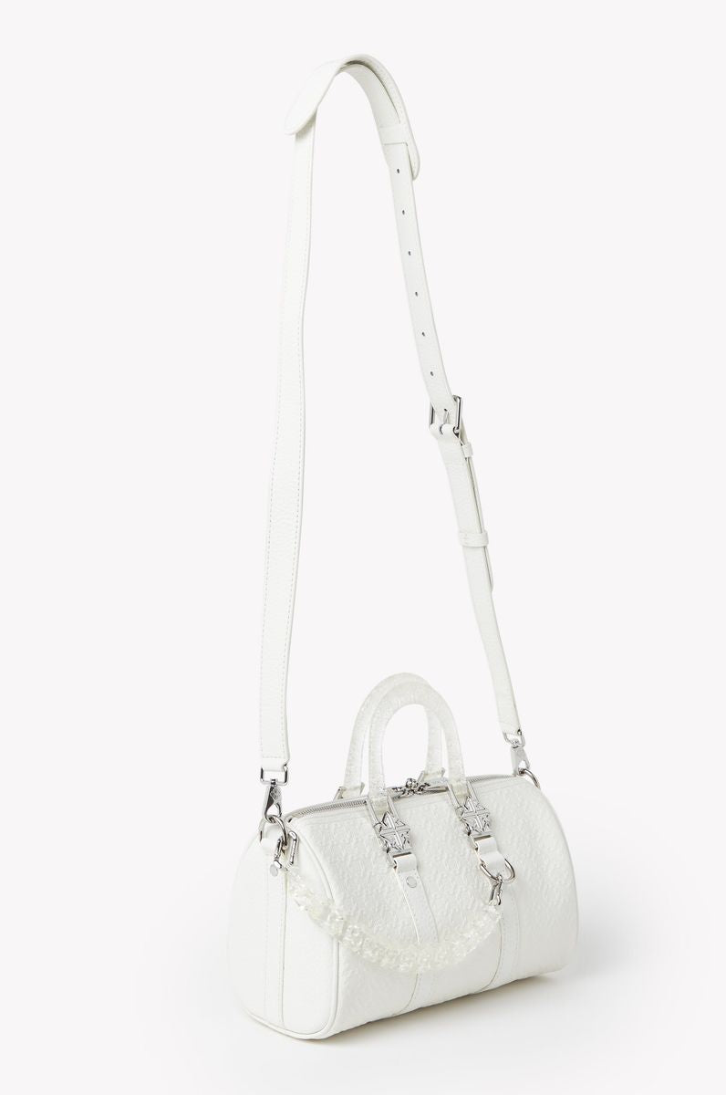 GUAPI / Pearl-White-Mini-Duffl
e-Bag