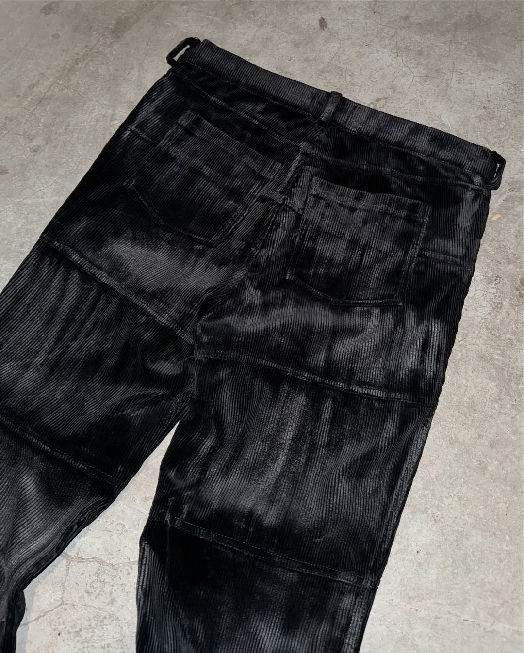 LIFEISHELL / 【CORDUROY HAGI】Wax Flared Pants