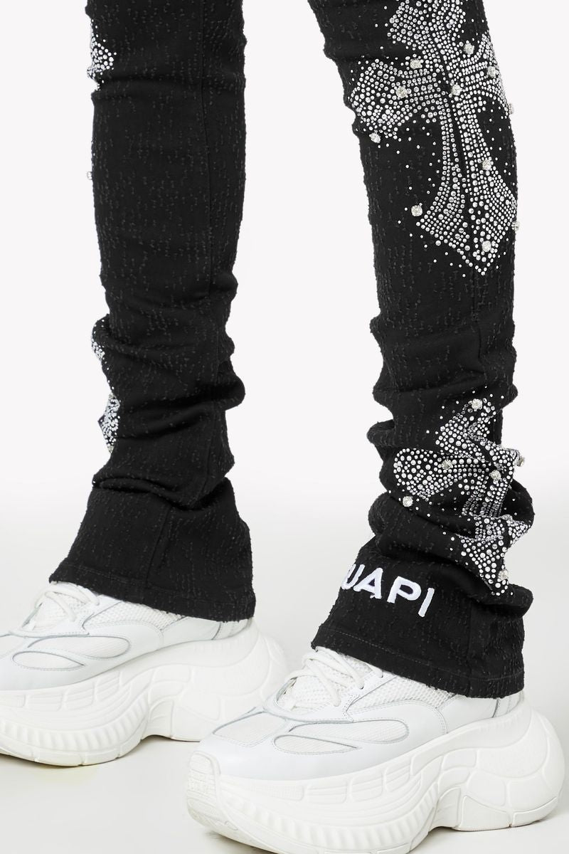 GUAPI /Obsidian-Black-Distres
Obsidian-Cross Denim