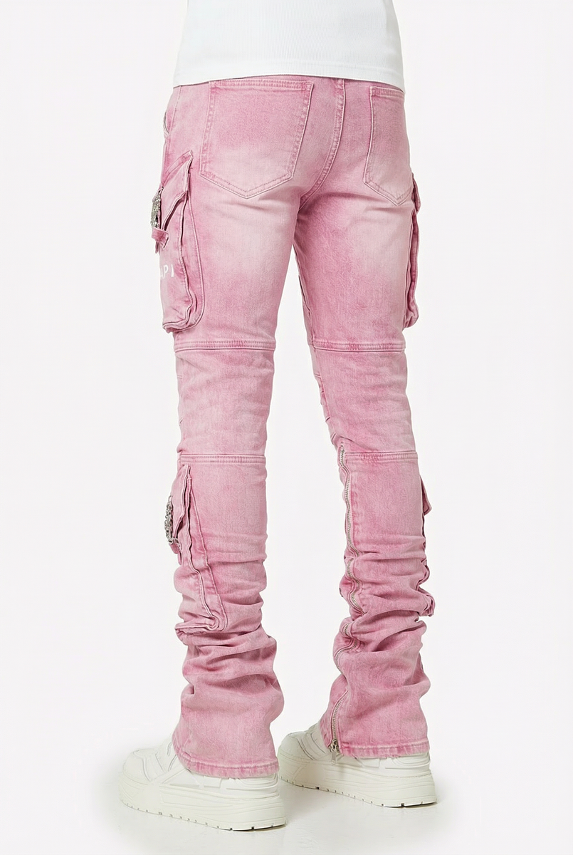【GUAPI】French Rose Black Ops Denim
