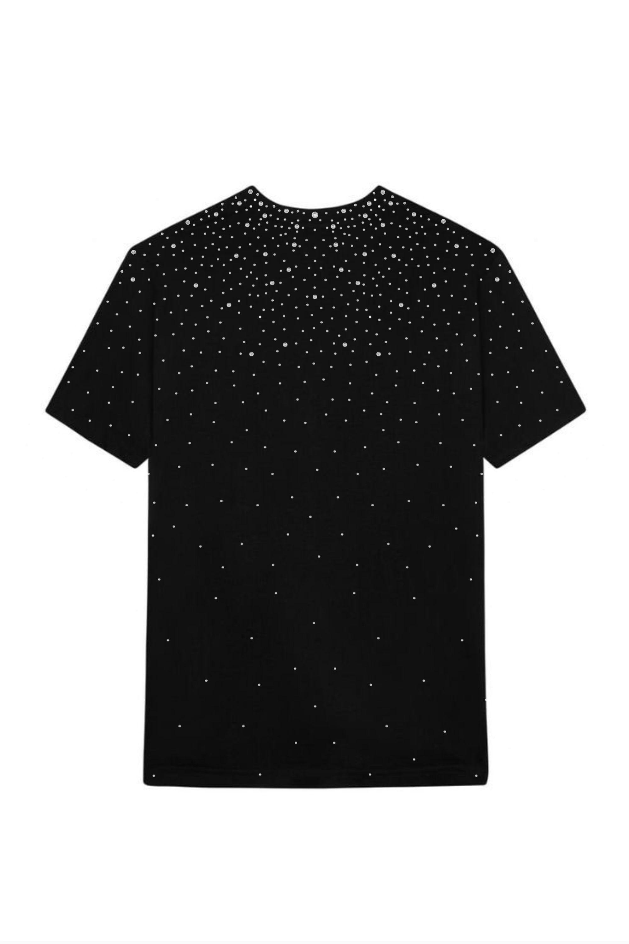 【PAINLOVE】Rhinestone Script Logo Tee