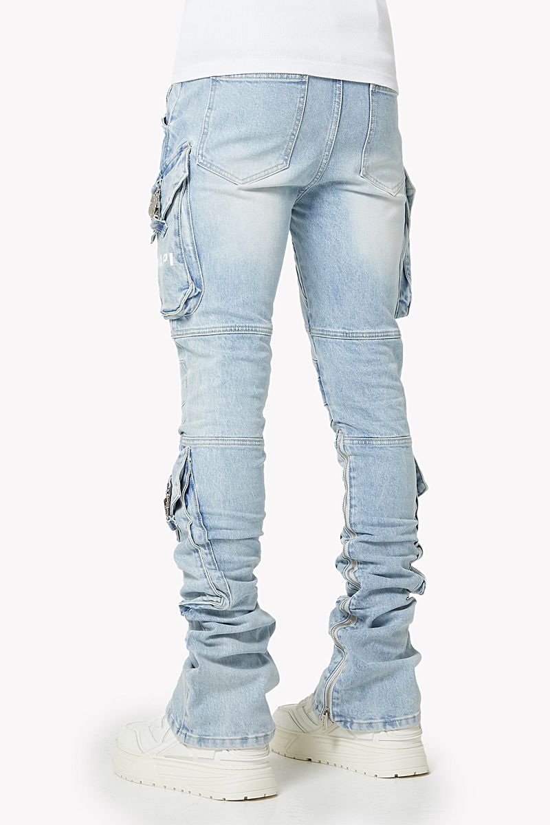 【GUAPI】Aqua Black Ops Denim