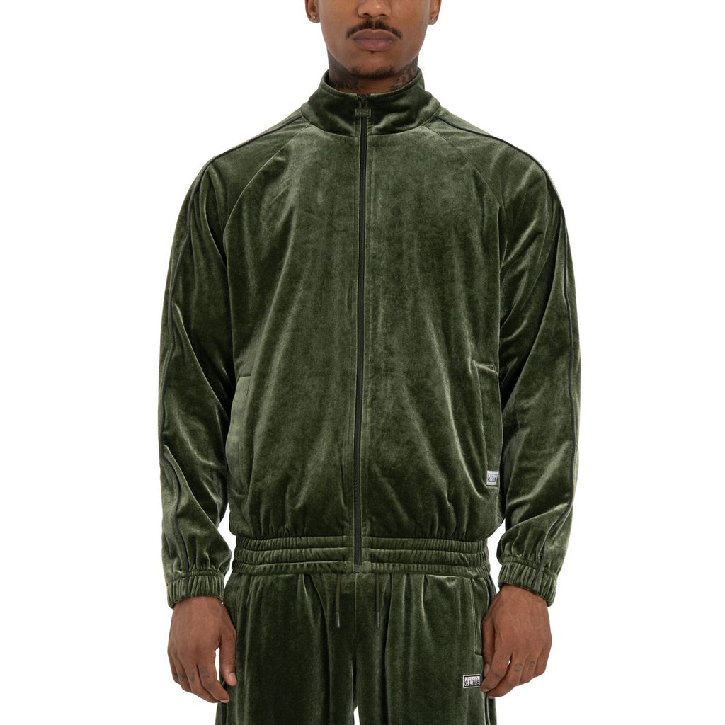 【PROCLUB】 VELOUR TRACK JACKET （GREEN）