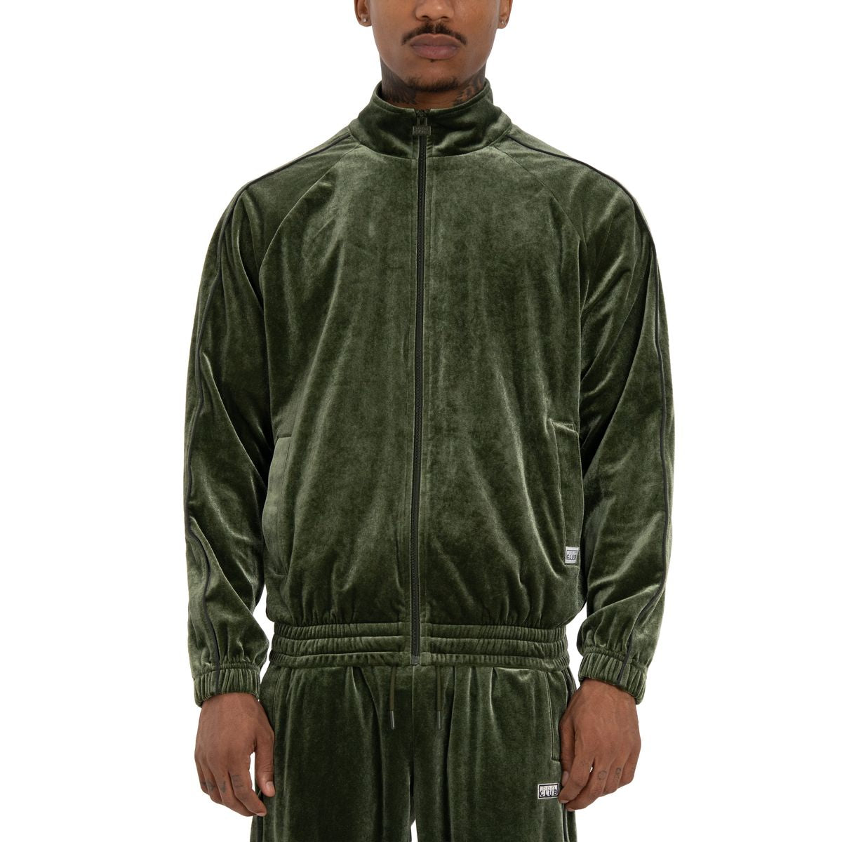 【PROCLUB】 VELOUR TRACK JACKET （GREEN）