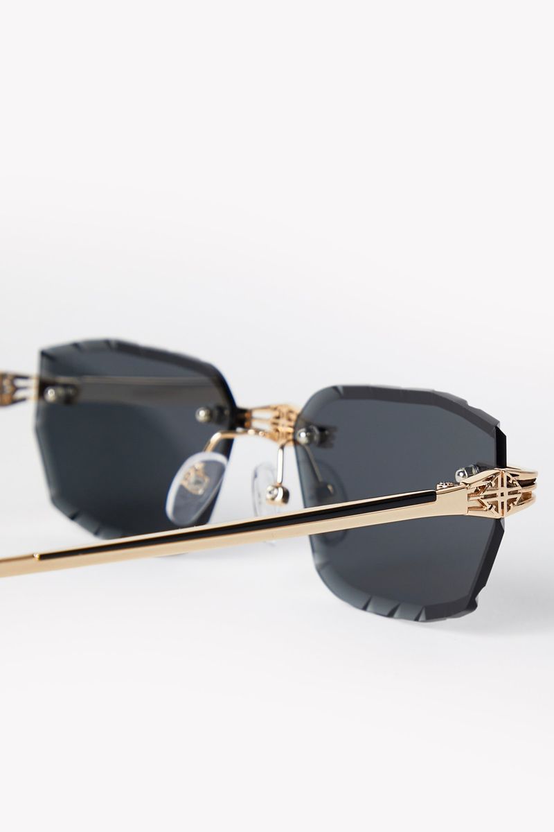 GUAPI / Obsidian-Black-Icon glasses – PAINLOVE