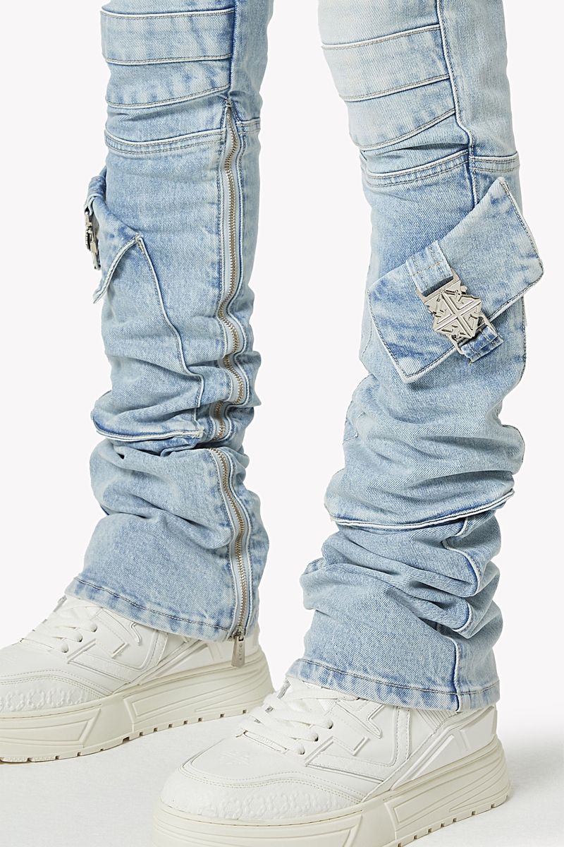 【GUAPI】Aqua Black Ops Denim
