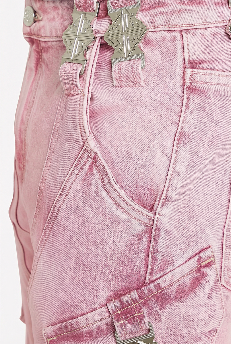 【GUAPI】French Rose Black Ops Denim