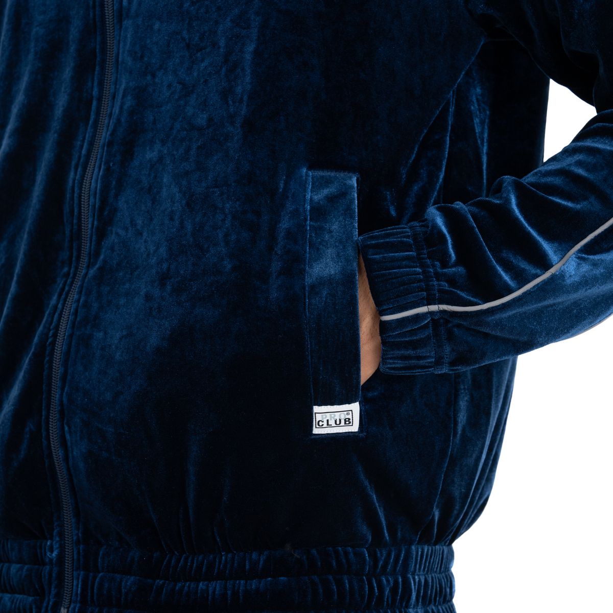 【PROCLUB】 VELOUR TRACK JACKET（BLUE）