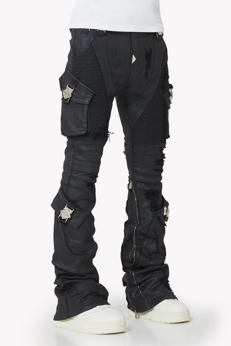 【GUAPI】Black Ops Waxed Denim