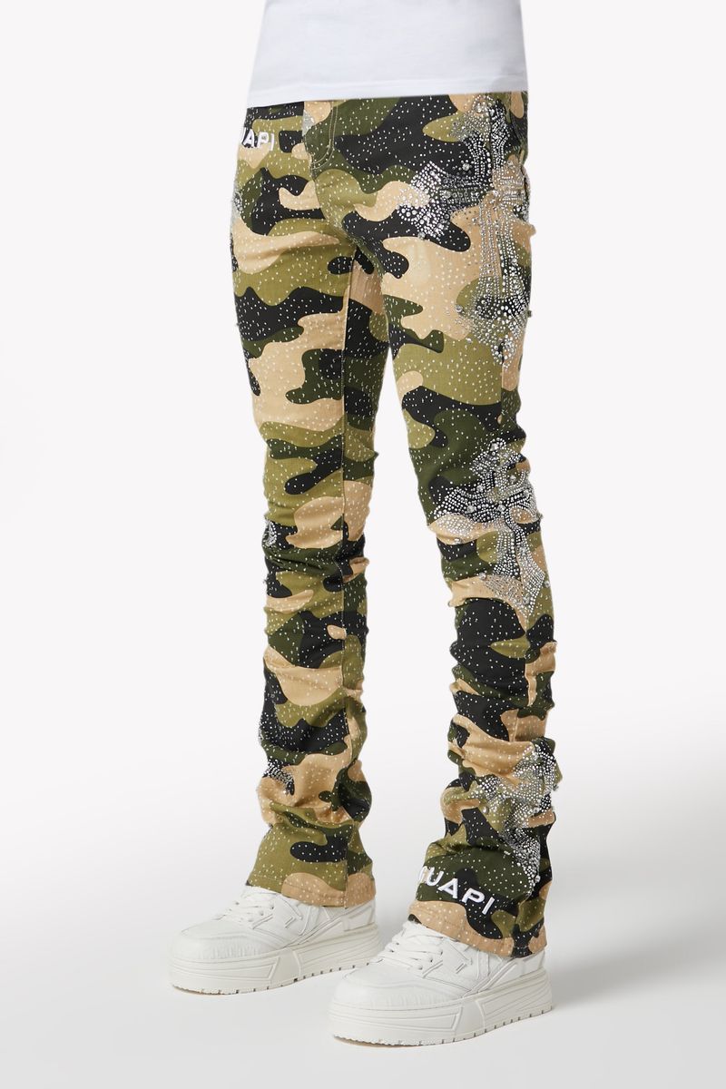 GUAPI / Camo-Cross-Denim