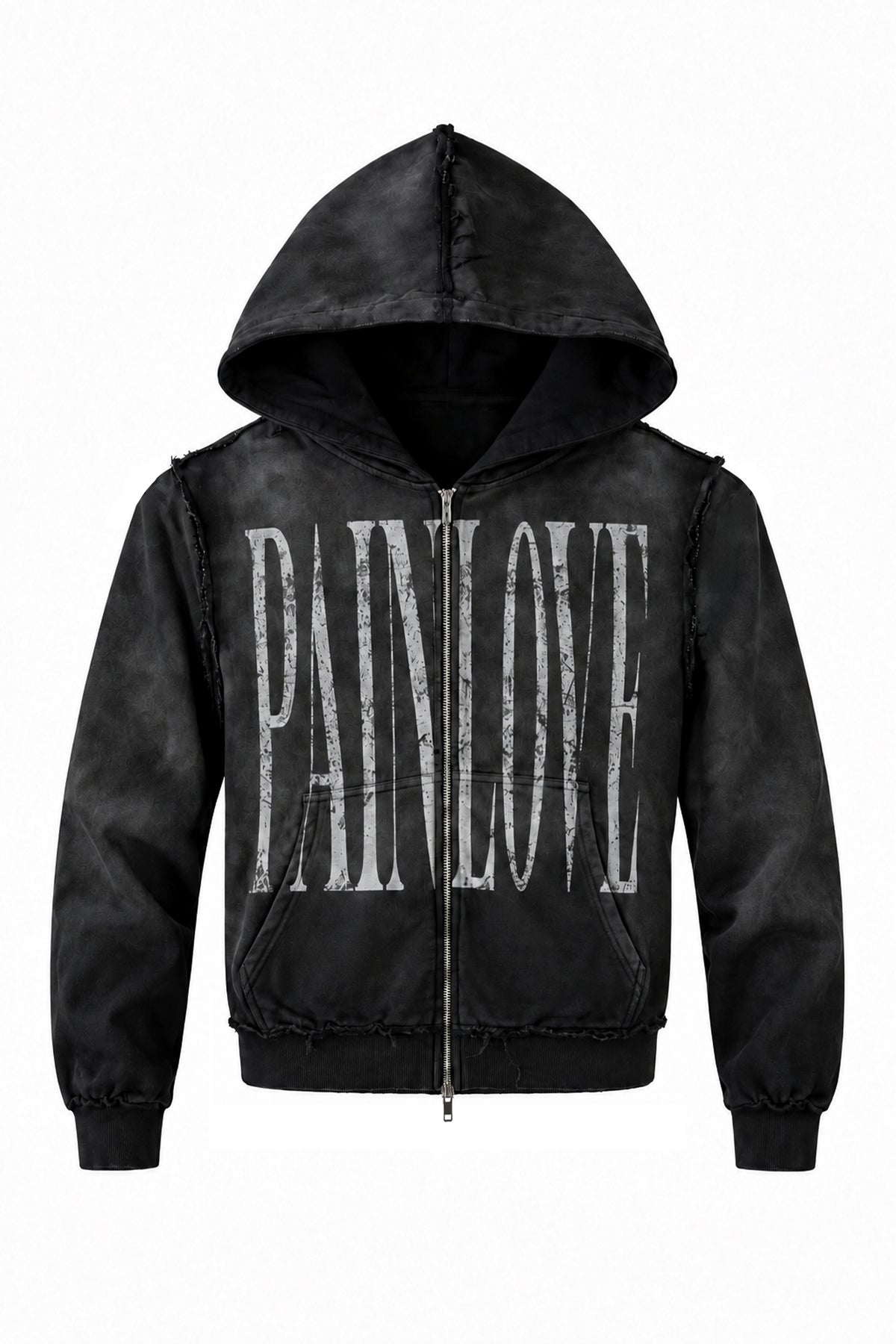FADED DOUBLE ZIP HOODIE