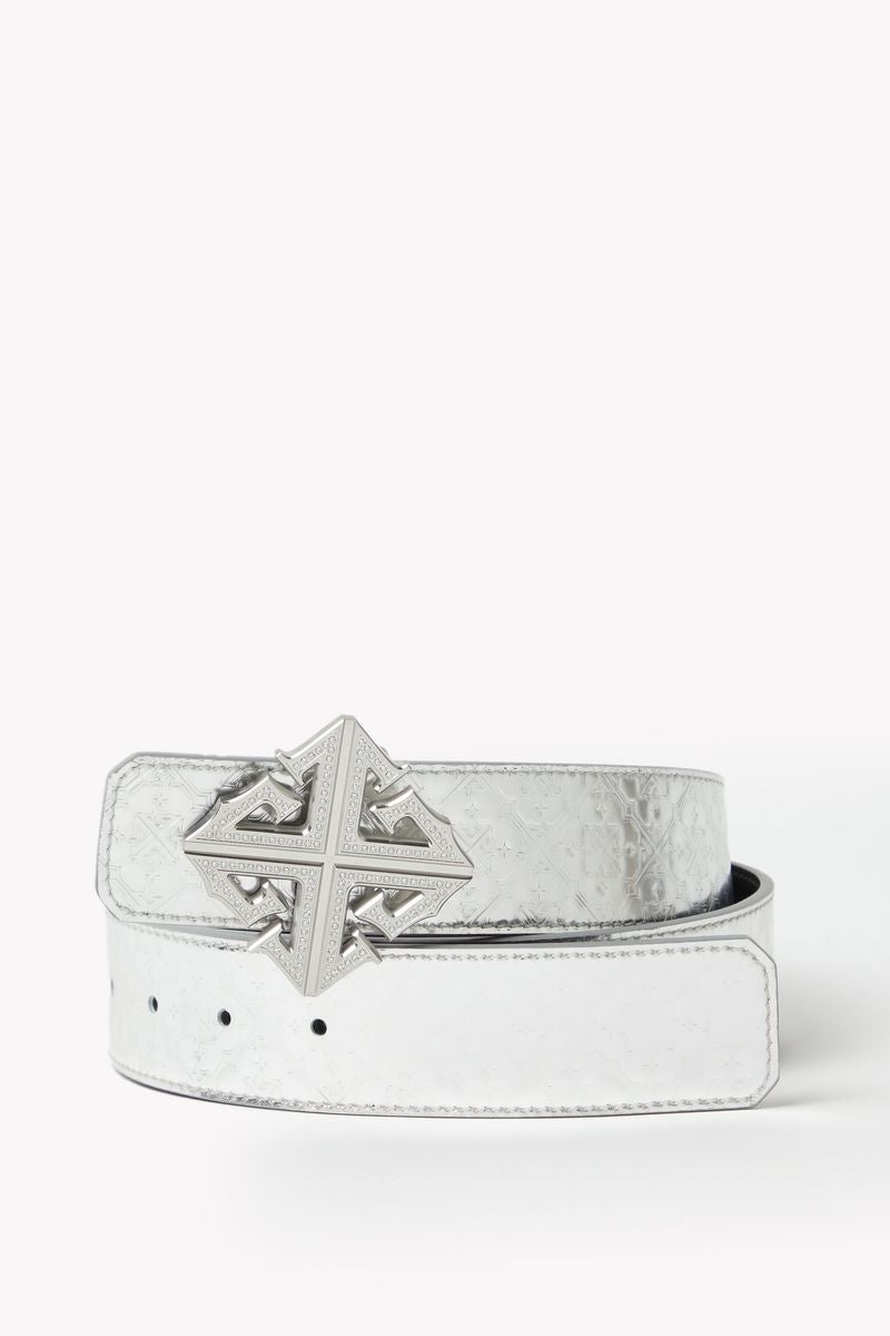 GUAPI / Chrome-Leather-Belt