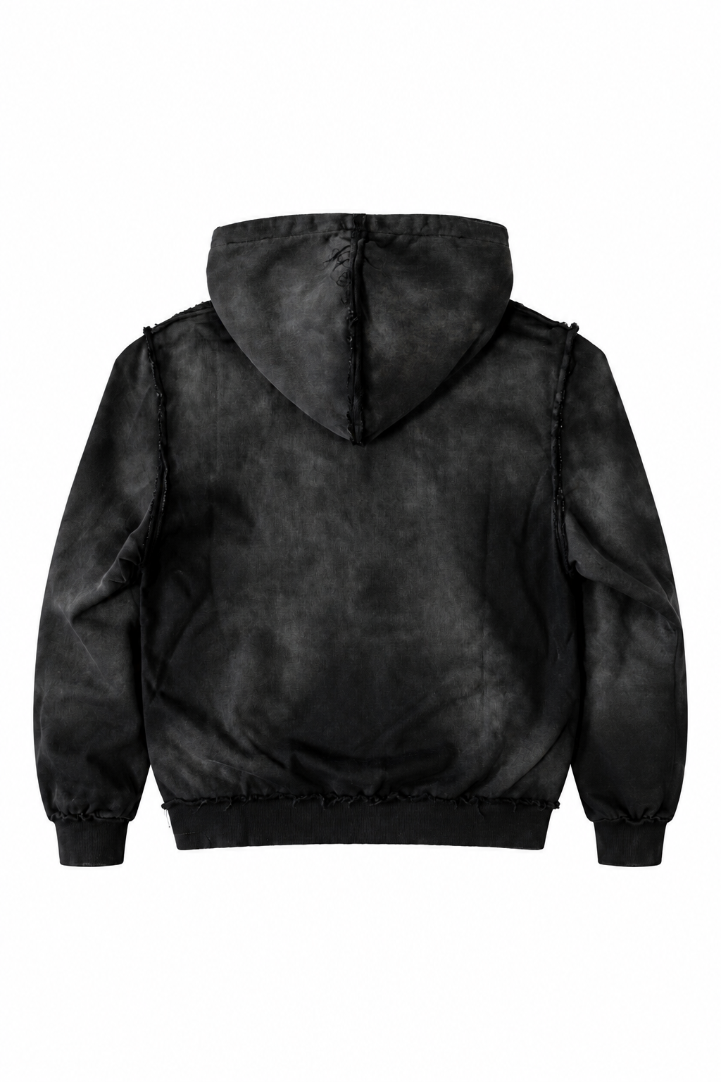 FADED DOUBLE ZIP HOODIE