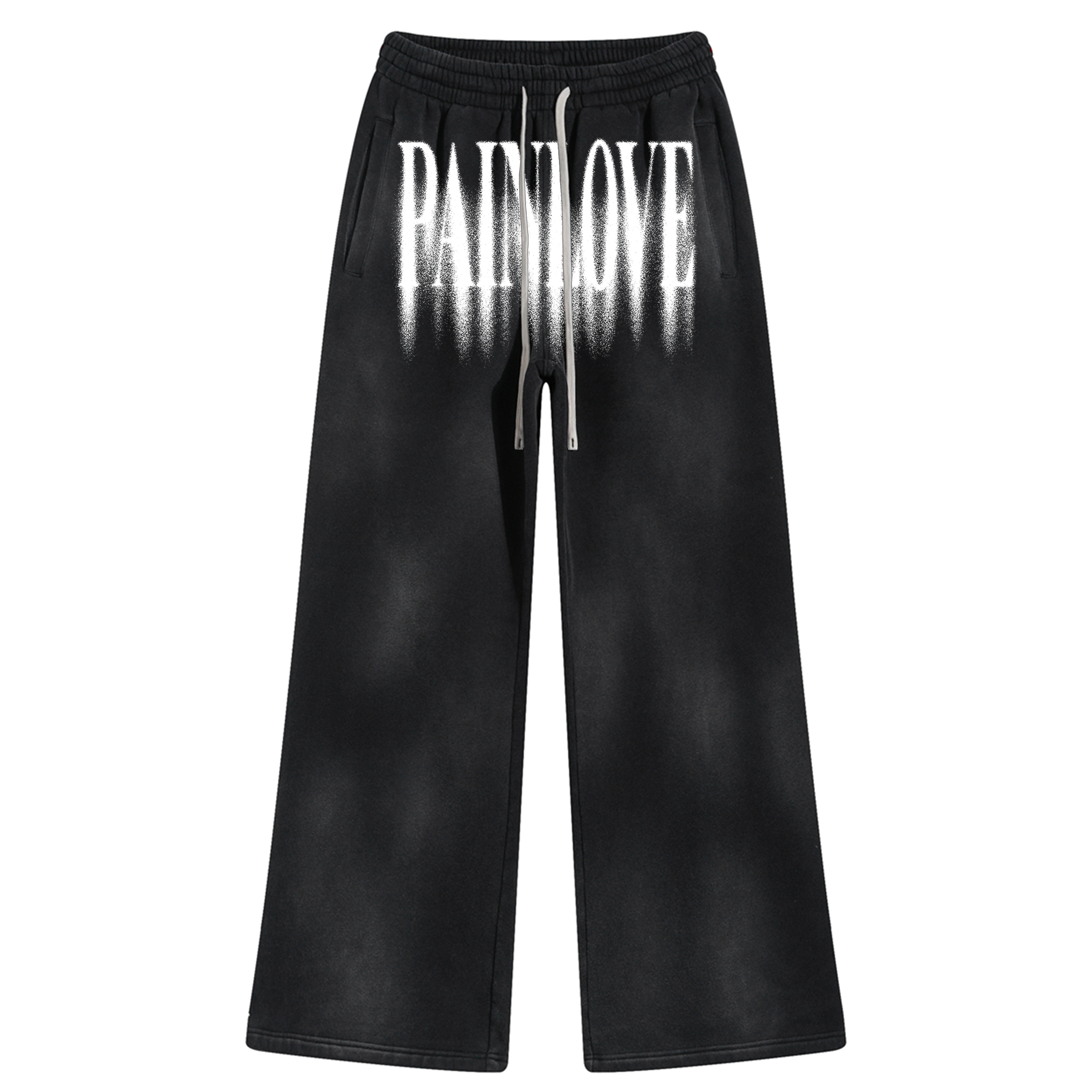 Faded Logo Wide Sweat Pants