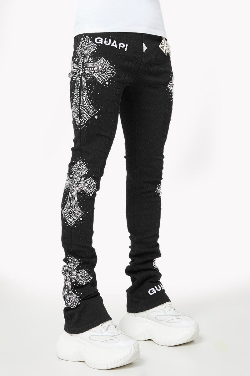 GUAPI /Obsidian-Black-Distres
Obsidian-Cross Denim