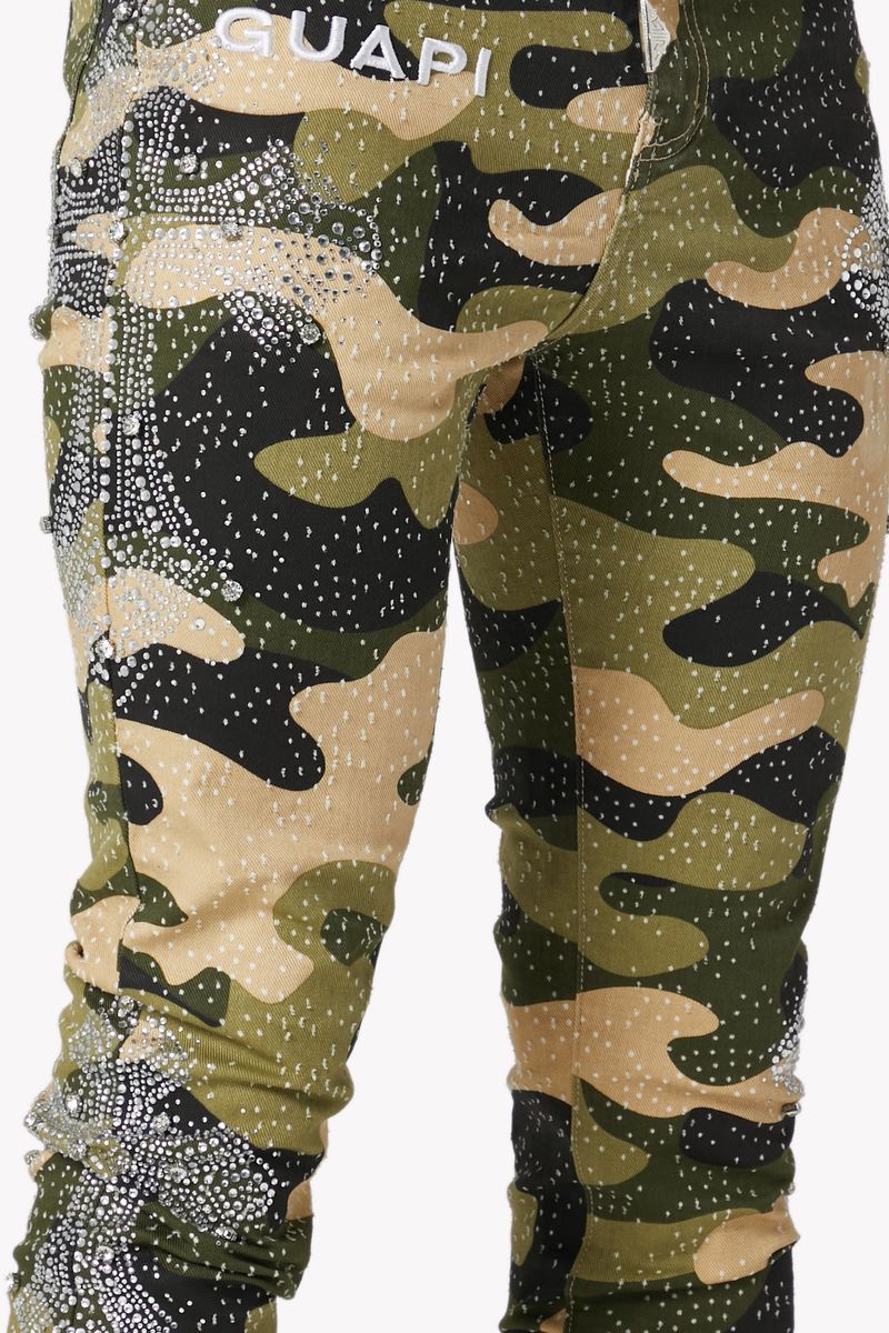 GUAPI / Camo-Cross-Denim