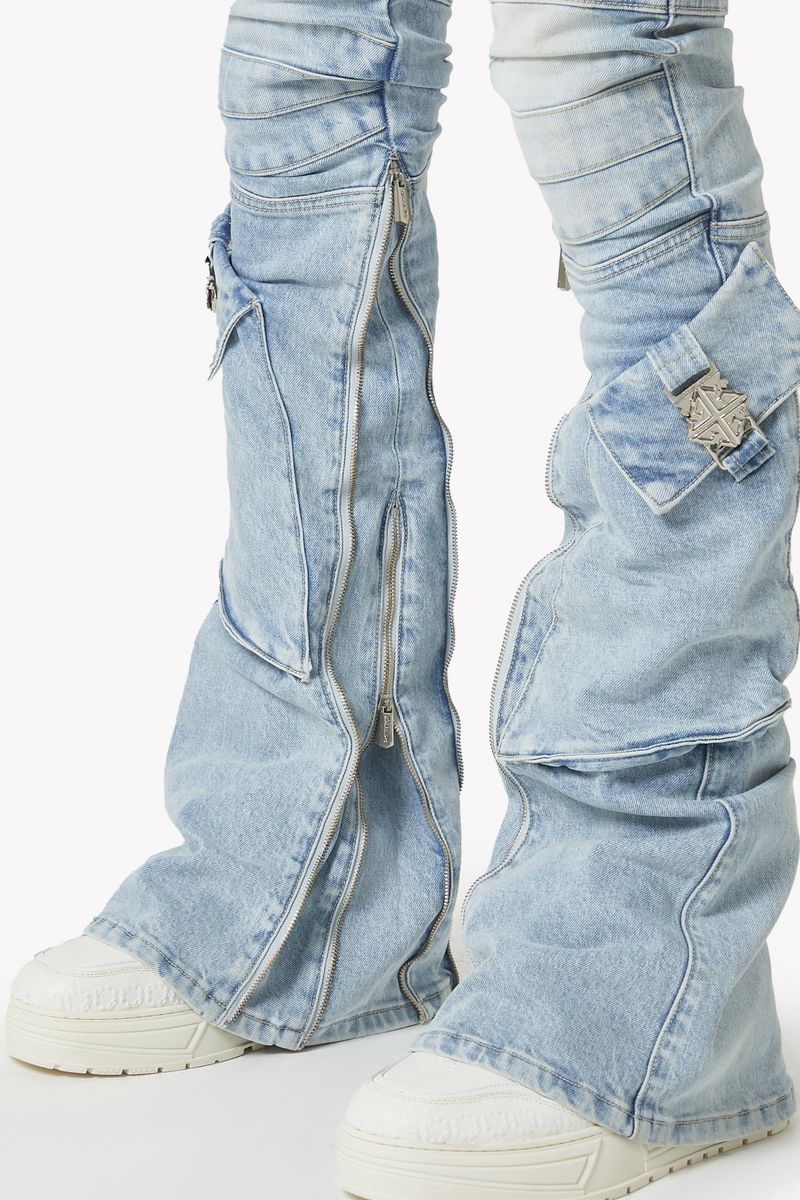 【GUAPI】Aqua Black Ops Denim