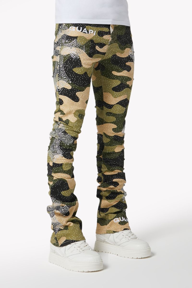 GUAPI / Camo-Cross-Denim
