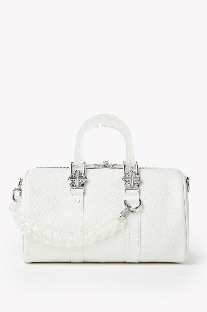 GUAPI / Pearl-White-Mini-Duffl
e-Bag