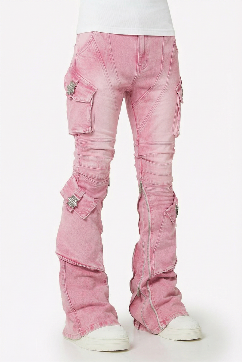 【GUAPI】French Rose Black Ops Denim